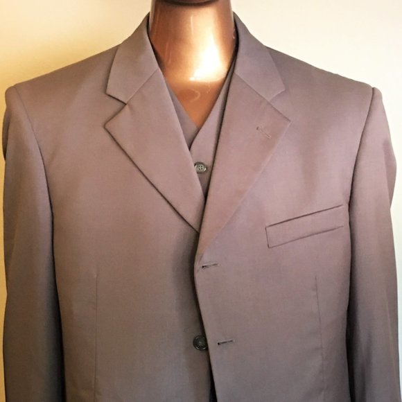 Men's Three-Piece Church Suit 42L - Picture 3 of 16